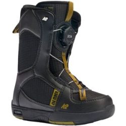 K2 All-Mountain Freeride Snowboard Boots Lil Mini Black  Kindergröße 33 schwarz