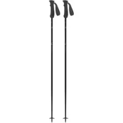 Komperdell Skistöcke Carbone Pure Black  Größe 120 cm schwarz
