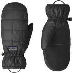 Patagonia Warme und wasserfeste Fäustlinge aus PrimaLoft® Nano Puff Mitts Black für Herren Größe XS schwarz