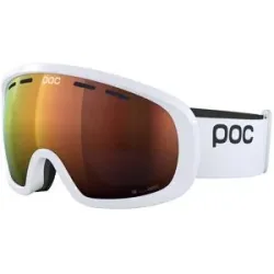 POC Skibrille Fovea Mid Hydrogen White/Partly Sunny Orange  Weiß