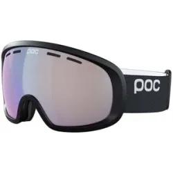 POC Skibrille Fovea Mid Photochromic Uranium Black/Photochromic/Changeable Sky Blue  schwarz