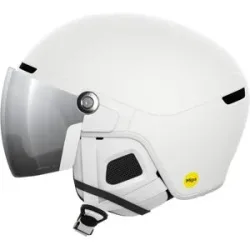 POC Skibrillenhelm / Snowboardhelm Obex Visor Hydrogen White/Clarity Universal/Partly Sunny/Silver für Herren Größe 51-54 cm Weiß