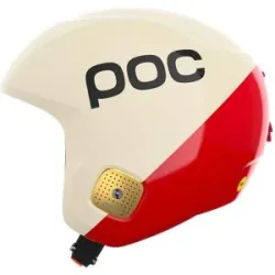 POC Helm für Skiwettkämpfe Skull Dura Comp MIPS Rouge/Blanc für Herren Größe 51-54 cm Weiß