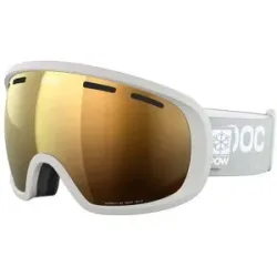 POC Skibrille Fovea Clarity POW JJ Mineral Grey/Partly Sunny Orange  Grau