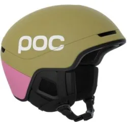 POC Leichter Skihelm Obex Contour Olivine Green Matt/Thulite Pink Matt für Herren Größe 55-58 cm Khaki