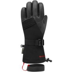Racer Skihandschuhe aus GORE-TEX ePE isoliert mit Gänsedaunen Gtk Black Black für Herren aus Softshell Größe S schwarz