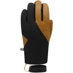 Racer Wasserfeste Skihandschuhe aus Primaloft® Mountaineer 3 Black Camel für Herren aus Softshell Größe L Beige