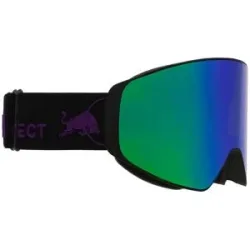 Red Bull Spect Eyewear Skibrille mit Ersatzscheibe Jamm Black Smoke With Purple Mirror  schwarz