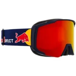 Red Bull Spect Eyewear Skibrille Jibb Blue Orange With Red Mirror  Navy blau