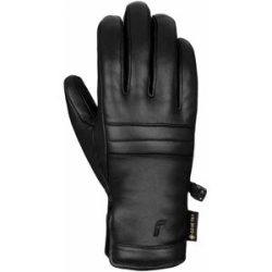 Reusch Skihandschuhe aus GORE-TEX  Grace GORE-TEX Black für Damen aus Leder Größe 6.5 schwarz