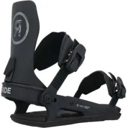 RIDE All-Mountain Snowboard Bindungen C-6  Black für Herren Größe L schwarz