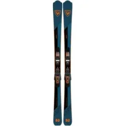 Rossignol Ski Set inkl. Bdg. All-Mountain-Ski-Set Experience 80 Ca + Xpress 11 Gw Black Orange 2025 für Herren Größe 142 cm Blau