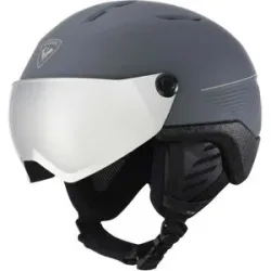 Rossignol Skihelm mit Visier Fit Visor Impacts Photoch Grey für Herren Größe M/L Grau