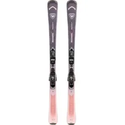 Rossignol Ski Set inkl. Bdg. Pack / Paket / Set All-Mountain Skier Arcade 80 W + Xpress 10 GW B83 2026 für Damen aus Holz Größe 166 cm Grau