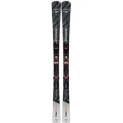 Rossignol Ski Set inkl. Bdg. Pistenski-Set Forza 70' TI K + Spx14 2027  aus Holz Größe 181 cm schwarz
