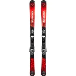 Rossignol Ski Set inkl. Bdg. Pack skis alpins Hero Jr 130-150 + Xpress 7 GW B83 2026  Kindergröße 130 cm Rot