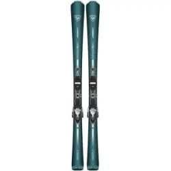 Rossignol Ski Set inkl. Bdg. Pistenski Nova 8 + XP11 Silver Blue 2027 für Damen Größe 156 cm Blau