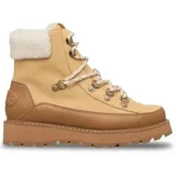 Roxy Bottes déperlantes en PrimaLoft Azelie Tan Brown für Damen aus Leder Größe 6 US Beige