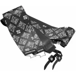 Salomon Vorgeschnittene Steigfelle Skins Mtn 91 Black/White  Größe 174 cm schwarz