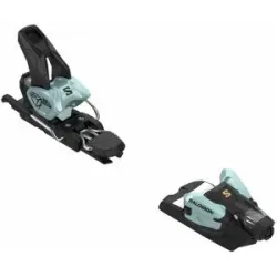 Salomon Alpin-Skibindung Strive 12 Gw Bleached Aqua/Gold  Blau