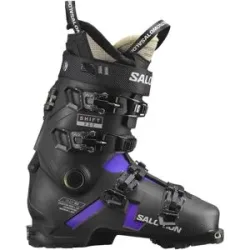 Salomon All-Mountain-Skischuhe Shift Pro 90 AT GW W Black/Ultra Violet für Damen aus Wolle Größe 36 2/3-37 schwarz