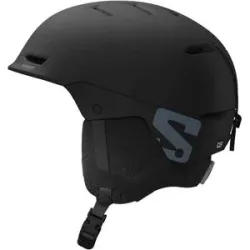Salomon Ski-/Snowboardhelm Husk JR Black  Kindergröße M schwarz