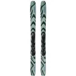 Salomon Ski Set inkl. Bdg. Freeride-Ski-Set Qst 92 + M11 GW 2027  aus Holz Größe 168 cm Grau