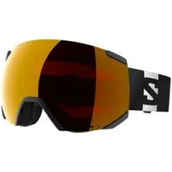 Salomon Skibrille/Snowboardbrille Radium ML Black  aus Silikon schwarz