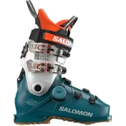 Salomon All-Mountain Ski Schuhe Shift Alpha Boa 120 Dragonfly/Silver Met/Orange Tiger für Herren aus Wolle Größe 44-45 Blau