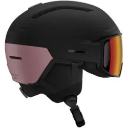 Salomon Casque de ski/snowboard Driver Pro Sigma Photo Mips Black/Dawn Pink für Herren Größe M schwarz