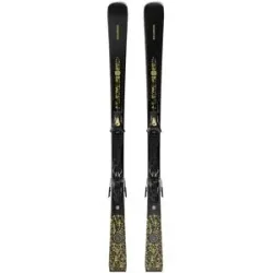 Salomon Ski Set inkl. Bdg. Skis de piste S/Max N°12 + MI11 GW L80 W 2027 für Damen aus Holz Größe 160 cm schwarz
