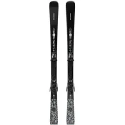 Salomon Ski Set inkl. Bdg. Skis de piste S/Max N°8 Black + M10 GW W 2027 für Damen aus Holz Größe 155 cm schwarz
