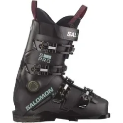 Salomon Chaussures de ski all-mountain S/Pro 65  aus Aluminium Kindergröße 25/25,5 schwarz