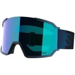 Salomon Masque de ski S/View 3 Dress Blue  Blau