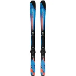 Salomon Ski Set inkl. Bdg. Skis all-mountain Stance 84 R + M11 GW L90 2027  aus Holz Größe 185 cm Blau