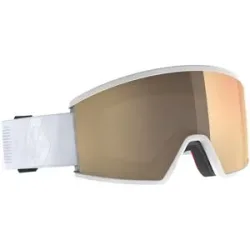 Scott Photochromatische Skibrille Ambit LS Mineral White AMP LS Bronze Chrome S1-3  Weiß