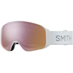 Smith Skibrille 4D Mag S White Chunky Knit Chromapop Everyday Rose Gold Mirror  Weiß