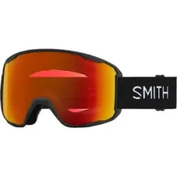 Smith Masque de ski Preview Black Chromapop Everyday Red Mirror  aus Silikon schwarz
