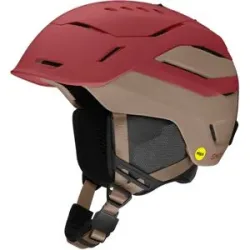 Smith Skihelm / Snowboardhelm &ndash; Unisex &ndash; Vantage 2 Mips Vantage 2 MIPS Matte Ironwood / Bandit für Herren Größe 51-55 cm Rot