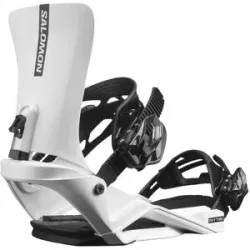 Salomon All-Mountain Snowboard-Bindungen Rhythm White  aus Wolle Größe L Weiß