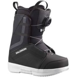 Salomon Snowboard-Boots Project Boa Black/Black/White  Kindergröße 20.5 schwarz