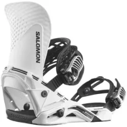 Salomon Freestyle Snowboard Bindungen Hologram White  Größe S Weiß