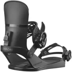 Salomon Snowboardbindungen Freestyle Edb Black  aus Wolle Größe 43,5-47 schwarz