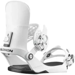 Salomon Snowboard Bindungen Edb White  aus Wolle Größe M Weiß