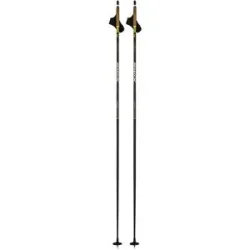 Swix Langlaufstöcke Dynamic D3 Just Click Pcu  Größe 145 cm schwarz