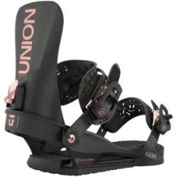 Union All-Mountain-Snowboardbindungen &ndash; Damen &ndash; Juliet Juliet Black für Damen aus Wolle Größe 41-43 schwarz