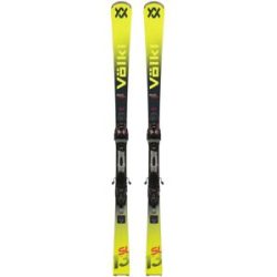 Völkl Ski Set inkl. Bdg. Slalom Skier Racetiger SL + Rmot-T 12 2026  aus Holz Größe 165 cm Gelb