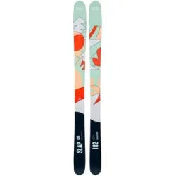 Zag Freeride Skifahren Slap 104 2026  aus Wolle Größe 188 cm Blau