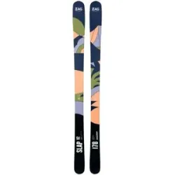 Zag All-Mountain Skier Slap 92 2026 für Herren aus Holz Größe 185 cm Violett