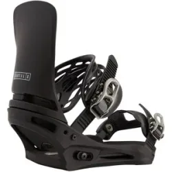 Burton All-Mountain Snowboardbindung Cartel X Black für Herren aus Wolle Größe 43+ schwarz